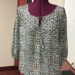Very pretty blouse leopard print